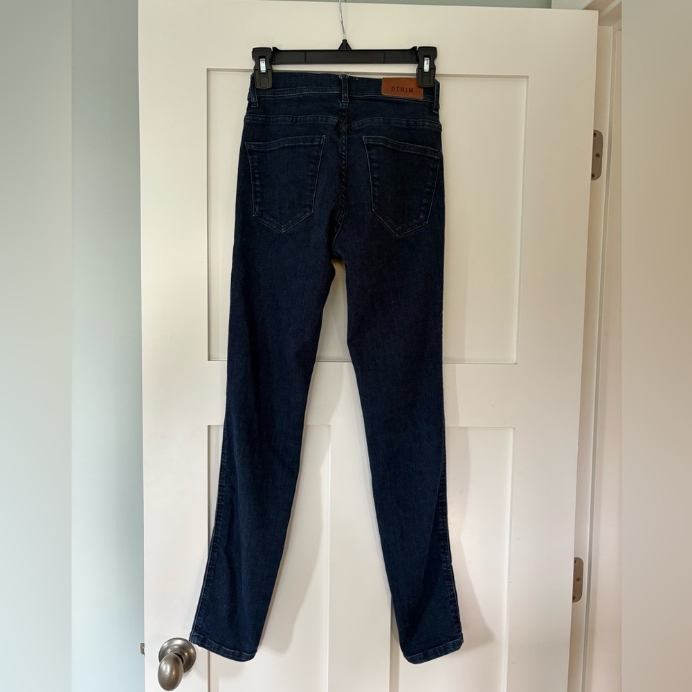 Sezane Classic Fit Dark Blue Jeans size 25 - Picture 4 of 10